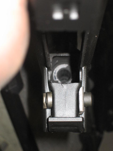 Mag lock in place